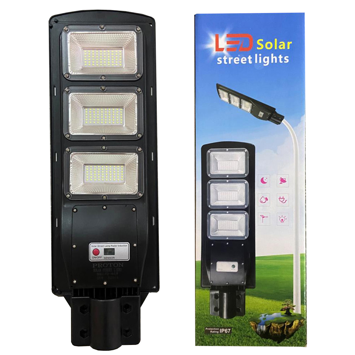 Solar Street Light 60w – Proton Power System