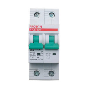63PVC/2P DC Breaker 32A PVC 500V