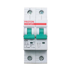63PVC/2P DC Breaker 63A PVC 500V