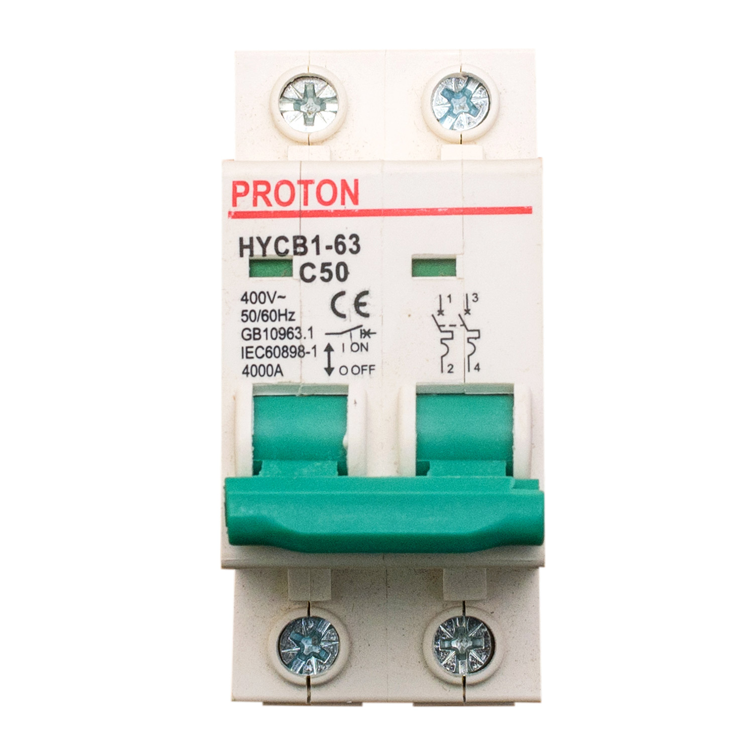 63/2P AC Breaker C50A 400V