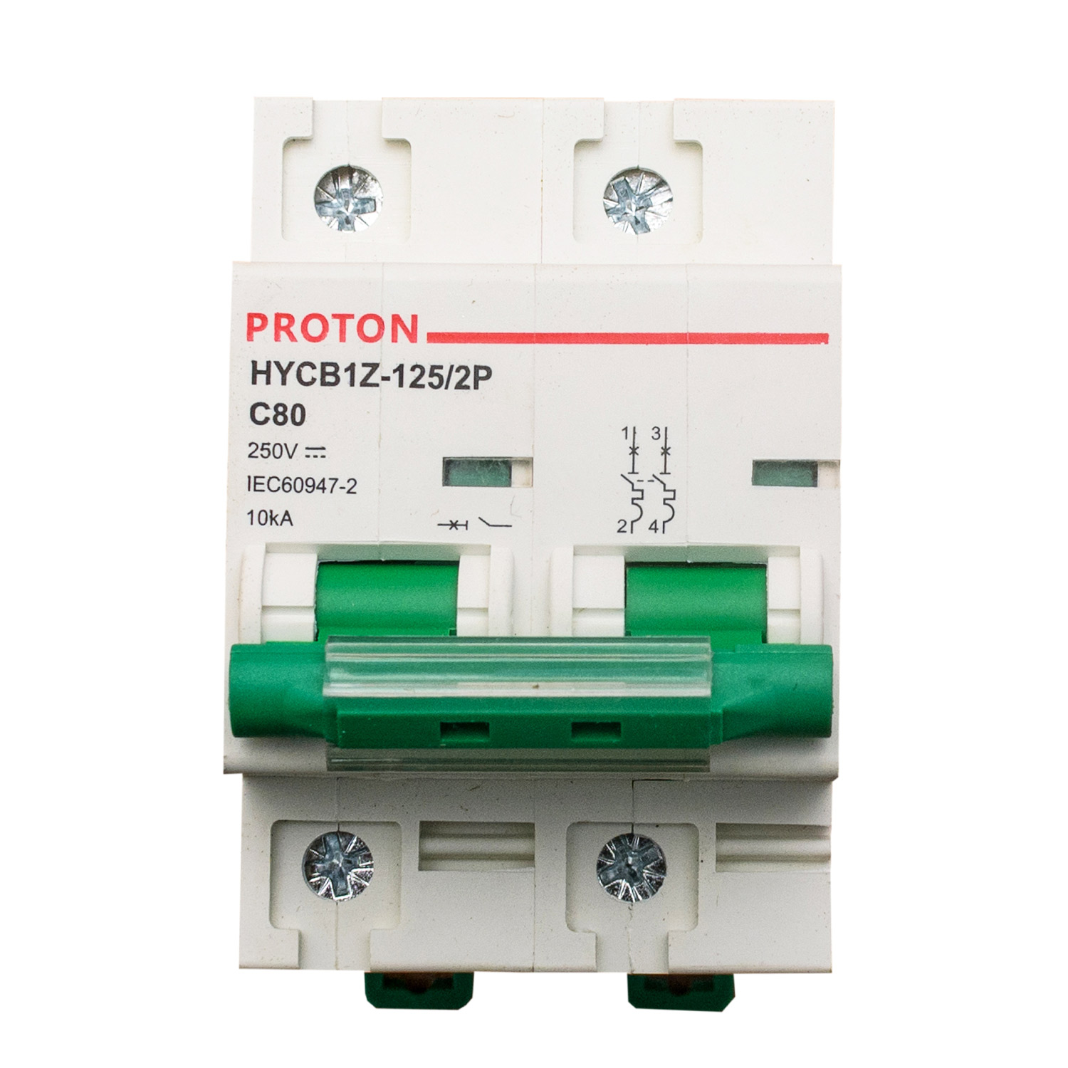 125/2P DC Breaker C80 250V